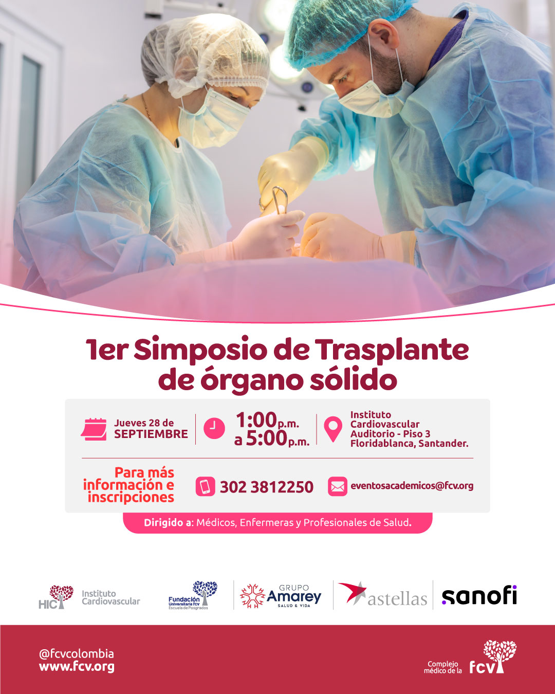 1er Simposio de Trasplante de órgano sólido