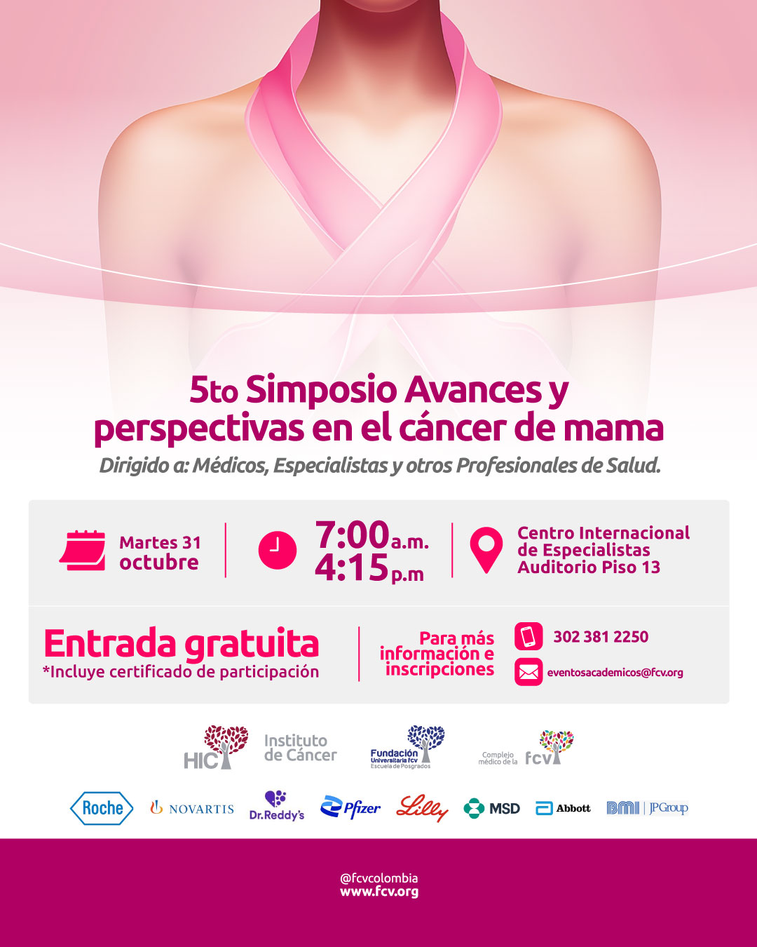 5to Simposio Avances y perspectivas en el cáncer de mama